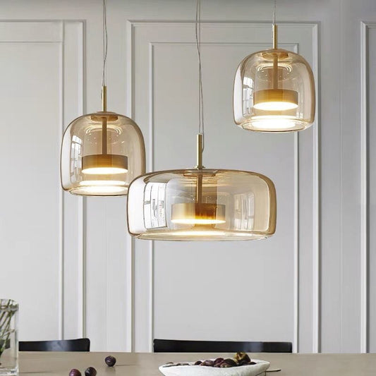 Nordic Glass Designer Led Pendant Lamps